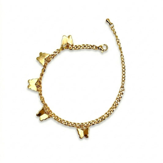 Butterfly Charm Bracelet