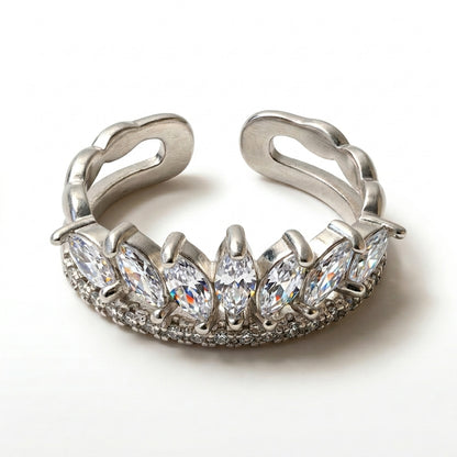 Crown Marquise Ring