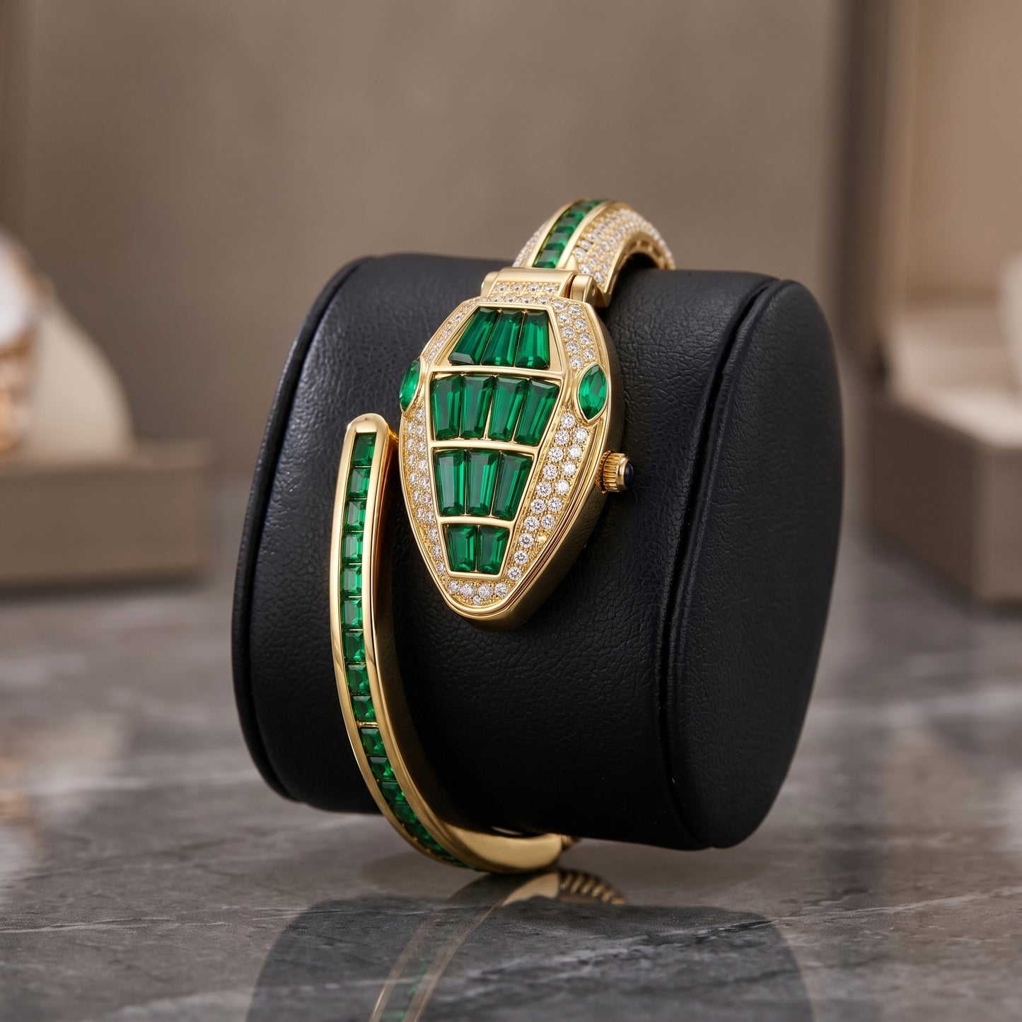 Emerald Serpentyne Crystal