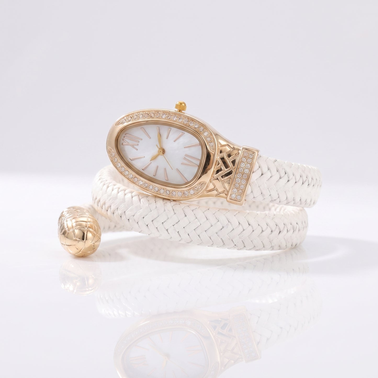 Ivory Serpentyne Braid