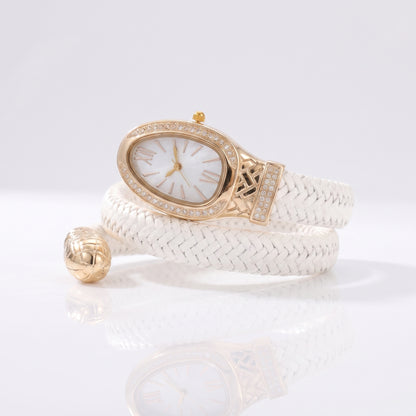 Ivory Serpentyne Braid
