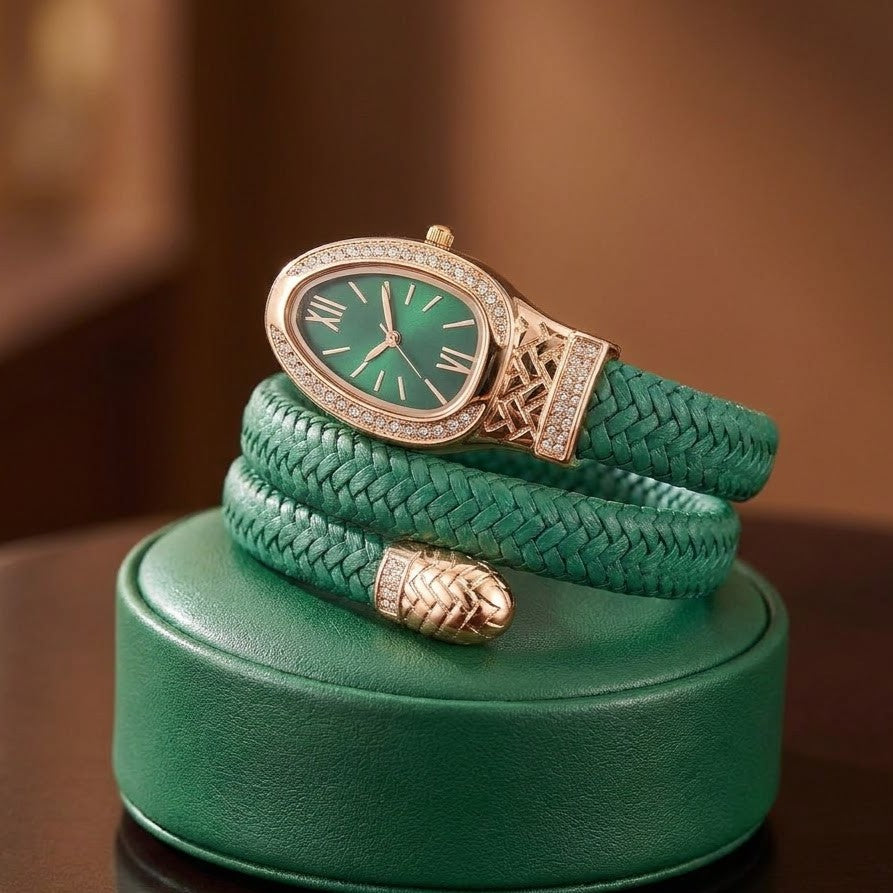 Emerald Serpentyne Braid