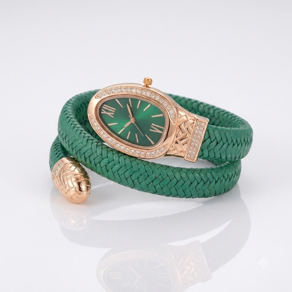 Emerald Serpentyne Braid