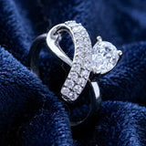 Dragonfly Pear Ring