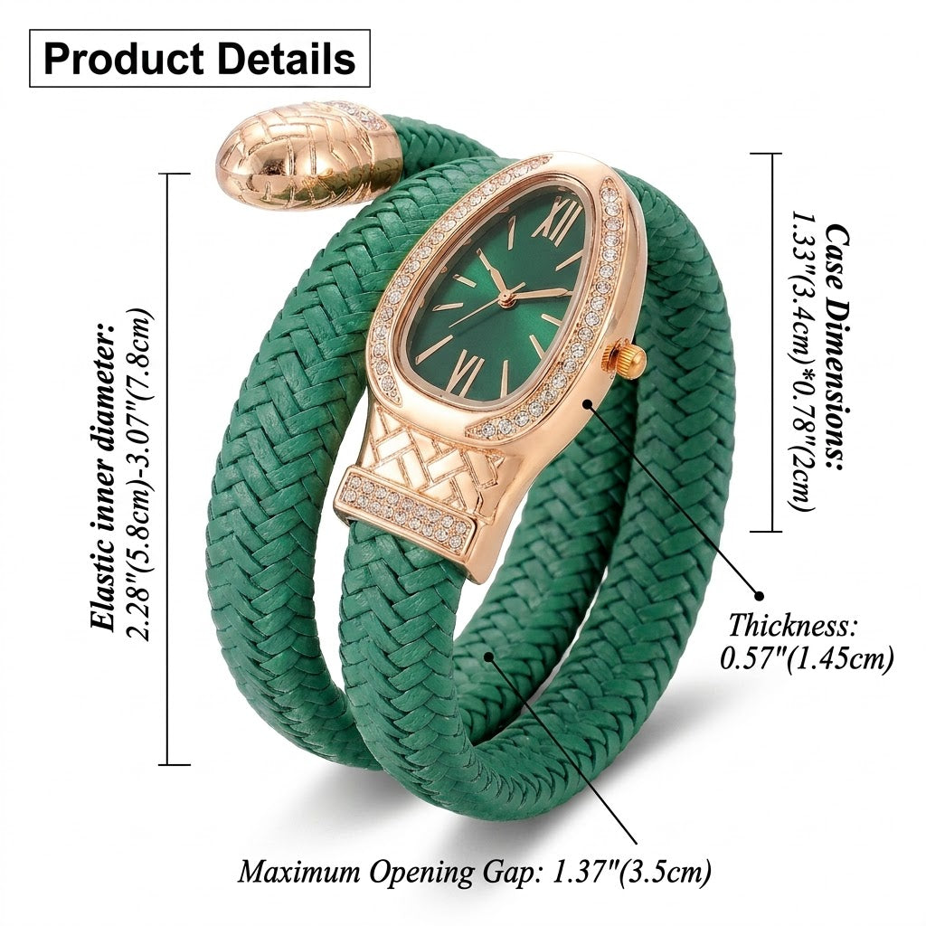 Emerald Serpentyne Braid