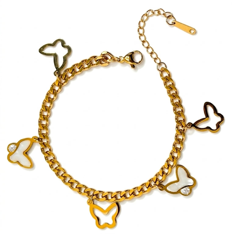 Flutter Butterfly Bracelet