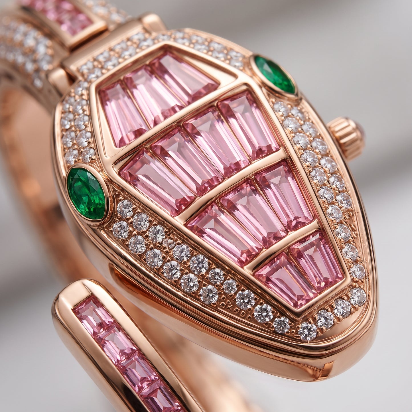 Rosè Serpentyne Crystal