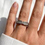 Baguette Eternity Band Ring
