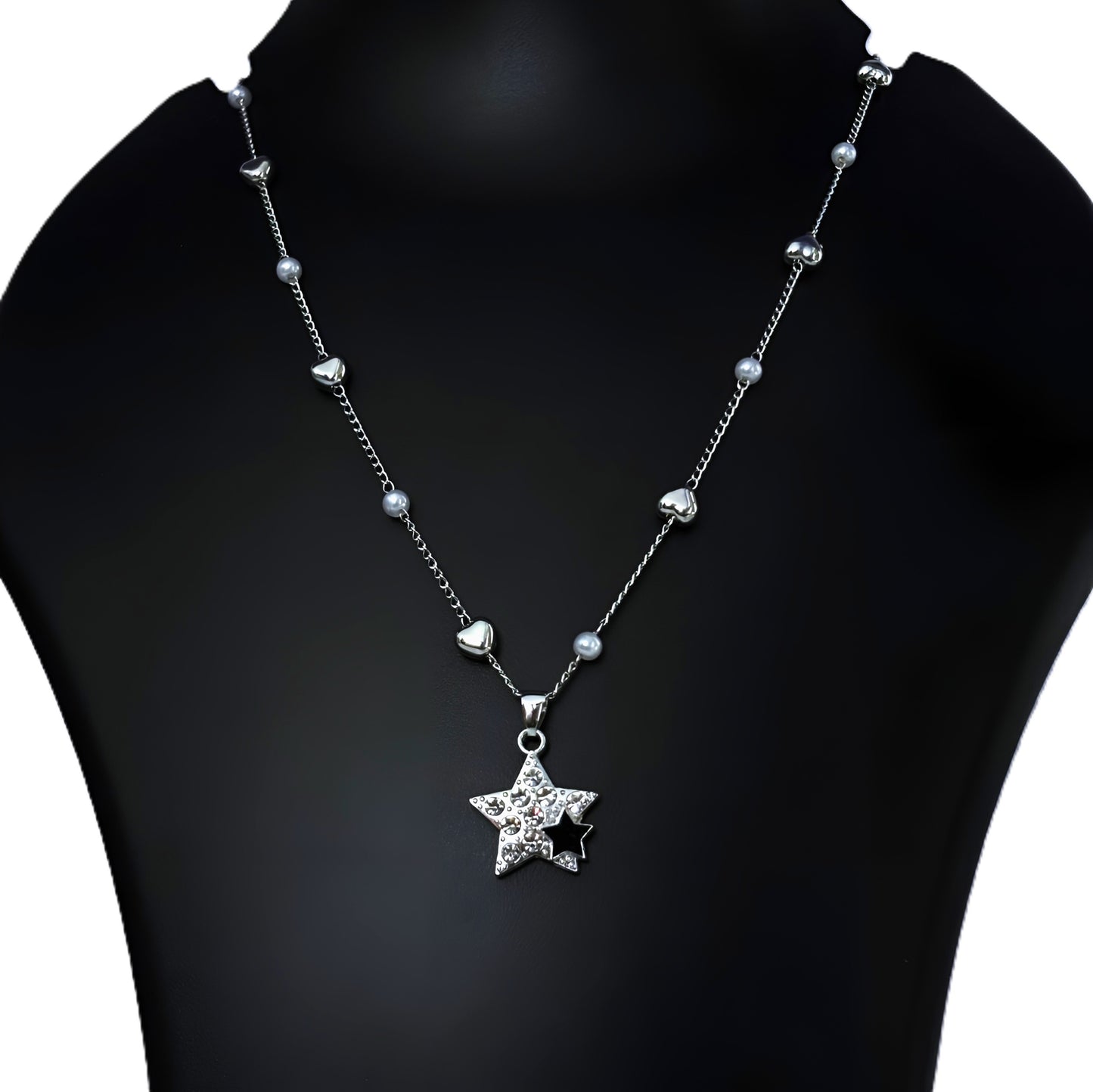 Pavé Star Necklace