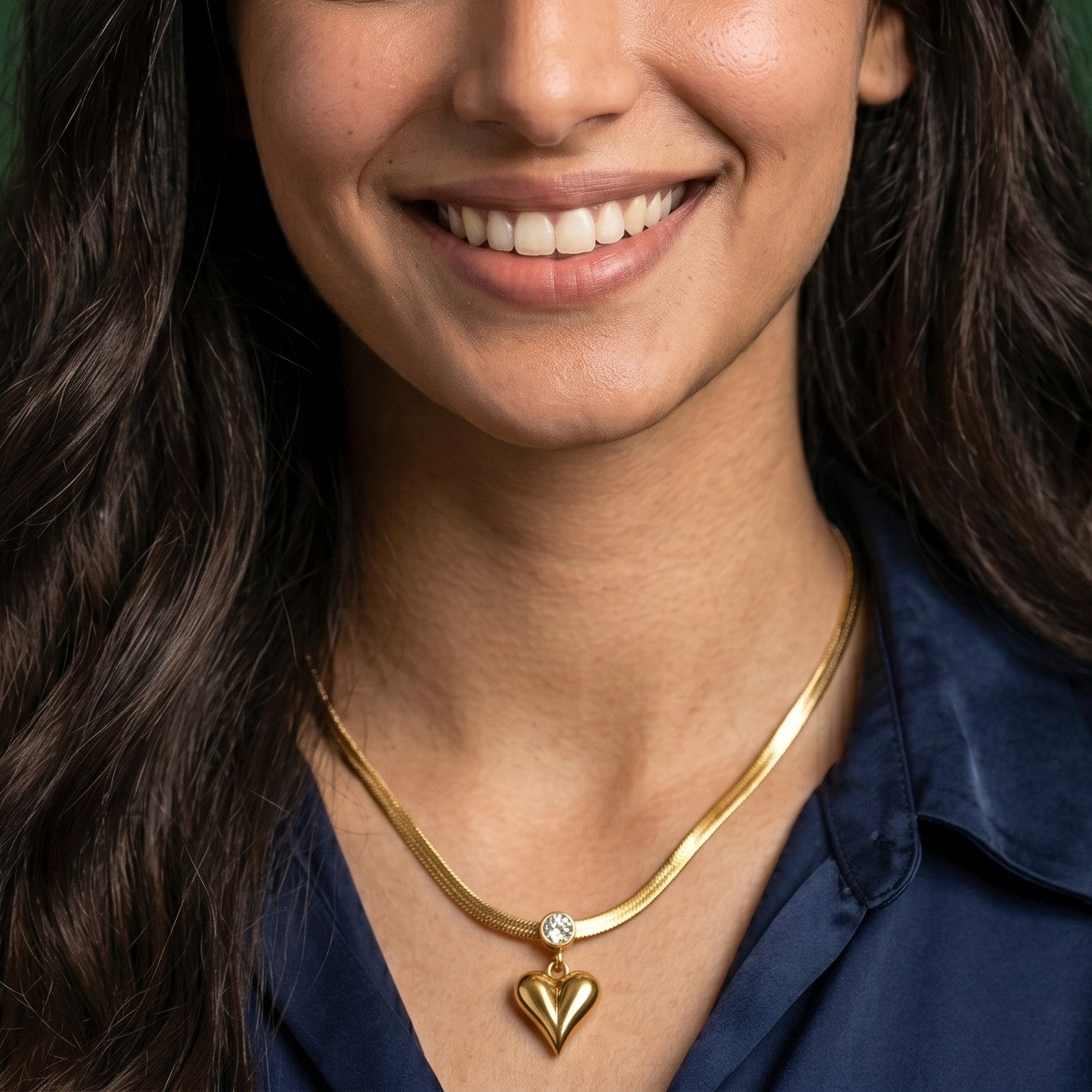 Gold Heart Necklace
